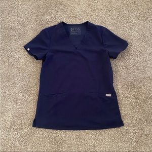 Figs casma scrub top XS